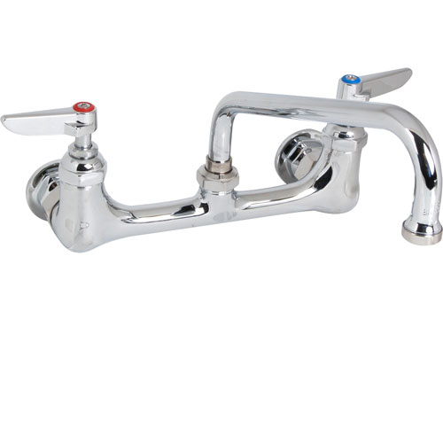 (image for) T&S Brass 331 FAUCET,8"WALL , GSNK,LEADFREE